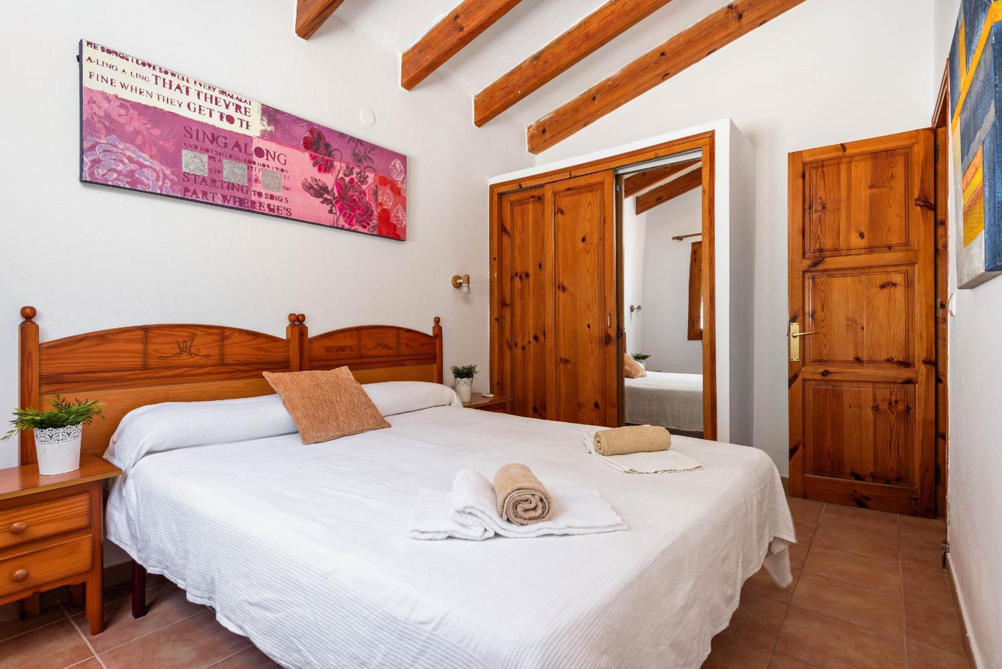 Villa Los Pinos Son Bou Bagian luar foto