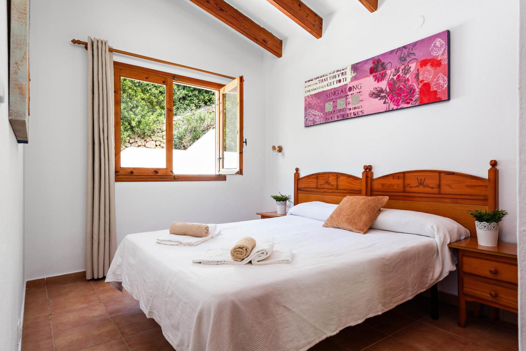 Villa Los Pinos Son Bou Bagian luar foto